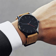 2021 Luxury Brand Men Military Leather Quartz Watch Male Fashion Casual Outdoor Sports Wristwatch Relogio Masculino Male Clock 2024 - buy cheap