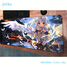 Angel Beats mats 900x400MM Fashion gaming mouse pad keyboard mousepad Christmas gifts pc notebook gamer accessories padmouse mat 2024 - buy cheap