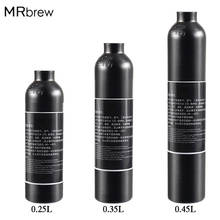 Газированная вода 0.6л емкость для бутылок цилиндр с клапаном TR21 * 4 высокой сжатой бутылки с заправкой соды адаптер W21.8-14 или CGA 320 2024 - купить недорого