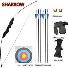 1Set 40lbs Adult Youth Junior Archery Straight Recurve Bow Right Hand Training Toy Kit For Target Practice Shooting Accessories 2024 - buy cheap