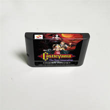 Castlevania-tarjeta de juego MD de nueva generación, Cartucho de consola de videojuegos Sega Megadrive Genesis, 16 bits 2024 - compra barato