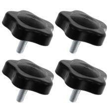 4pc Plastic Plum Hand Tighten Nuts Handle Thread Screw Thread Star Shaped Head Thread Clamping Screw Bolt Knob Furniture Harware 2024 - buy cheap