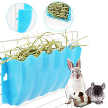 Hot Cat Guinea Pigs Rabbit Grass Feeder Rack Fixed External Shelf Plastic Grass  Bowl Small Animals Feeding Bowl Pet Feeders 2024 - buy cheap