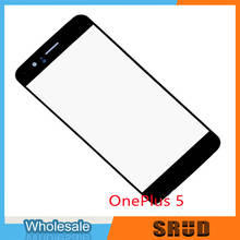 Panel de vidrio exterior frontal para One Plus 1 + 5 1 + 5T 1 + 6 1 + 6T 1 + 7 1 + 7T 1 + 8T, cristal exterior con pantalla táctil LCD, 10 Uds. Con pegamento OCA 2024 - compra barato