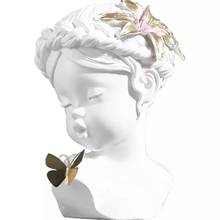 [MGT] Creative resin portrait sculpture modern home decoration crafts living room room decoration 2024 - buy cheap