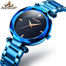 AESOP Top Brand Luxury Women Watches Waterproof Fashion Ladies Watch Woman Blue Quartz Wrist Watch Relogio Feminino Montre Femme 2024 - buy cheap