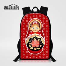 Matryoshka Doll Print School Bag For Teenage Girls Matryona Women Lightweight Backpack Female Travel Shoulder Bags Rucksack Pack 2024 - buy cheap