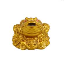 LUCKY Fortune Feng Shui Toad Toad Coin Money Toad Feng Shui Decor Chinese Chinese Three-Legged 2024 - buy cheap