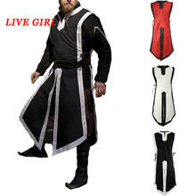 Adult Men Medieval Archer Warrior Hero Costume cosplay Outfit Roman Solider Armor Armour Larp Knight Clothing S-2XL 2024 - buy cheap