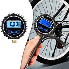 76*58*32mm Black High Precision Copper Digital Tire Pressure Gauge Car Bike Motorcycle Tyre Tester Air PSI Meter 1/8NPT 2024 - buy cheap