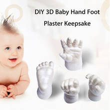 DIY Moulds For Baby's Hands And Feet 3D Plaster Handprint Footprint Baby Mould Hand Foot Casting Prints Kit Cast Gift Souvenirs 2024 - buy cheap