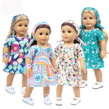 Conjunto de vestido de moda + ropa interior para Niña Americana, muñeca americana de 18 pulgadas, alexander 2024 - compra barato