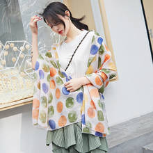 New arrival fashion women's fashion holiday shawl comfortable soft outdoor print 4 colors available summer spring sun scarf 2024 - buy cheap