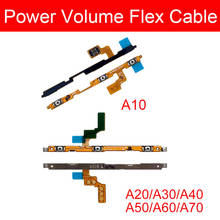 Power Volume Flex Cable For Samsung Galaxy A10 A20 A30 A40 A50 A60 A70 A90 A105 A205F A305F A405F M10 M20 M30 M105 M205 M305 2024 - buy cheap