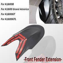 Guardabarros delantero Extenda K 1600 para motocicleta, Accesorios Negros para BMW K1600B, K1600, Grand America, K1600GT- 2016, 2017- K1600GTL -2016 2024 - compra barato