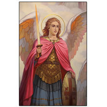 full square round drill 5d Archangel Michael diy diamond painting 5d diamond embroidery orthodox religion art decor home Gift, 2024 - buy cheap