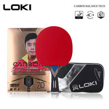 LOKI-raqueta de tenis de mesa profesional 7 Star, palo de Ping Pong de competición, con tecnología de tubo de carbono, para ataque rápido y arco 2024 - compra barato