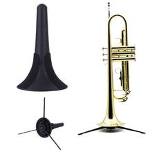 New Portable Foldable Trumpet Tripod Holder Stand Metal Brass Leg Musical Instrument Instrument Accessories Brass Instruments 2024 - buy cheap