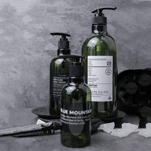 Scandinavian Bath Shampoo Storage Bottle 250ml 500ml 1000ml Chic Liquid Lotion Green Plastic Bottle Portable Travel Bottles 2024 - buy cheap