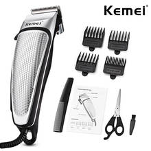 Kemei-cortadora de pelo eléctrica para hombre, cortadora profesional de bajo ruido para el hogar, máquina de barba, cuidado Personal, herramientas de corte de pelo 2024 - compra barato