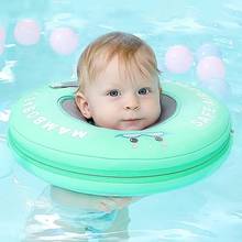 Anillo de natación sin infantes, círculo inflable, anillo de cuello flotante, juguetes de piscina para bebés, entrenador de natación 2024 - compra barato