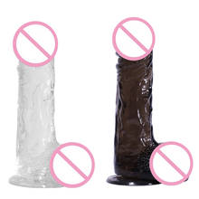 Realistic Dildos For Women Flexible Huge Penis Suction Cup Dildo Male Dick Female Masturbation Erotic Toys Sex Toys For Woman 2024 - buy cheap