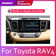 ZaiXi-Radio multimedia con GPS para coche, Radio con reproductor, Android, 2Din, para Toyota RAV4, XA40, 2012 ~ 2018, Bluetooth, WiFi, Mirror link, Navi 2024 - compra barato