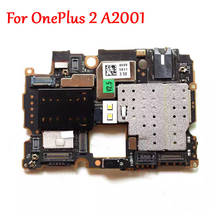 Tested Full Work Original Unlock Motherboard For OnePlus 2 one Plus two Logic Circuit Electronic Panel 64GB A2001 A2003 A2005 2024 - buy cheap