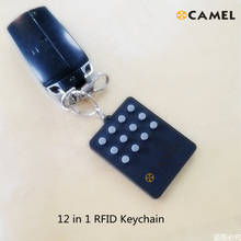 RFID Multiple12 in 1 Keyfob 125khz T5577 EM Writable IC 13.56Mhz M1k S50 UID changeable Card CUID Complex Button Keychain Tag 2024 - buy cheap