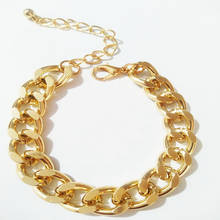 New arrival thick chain fashion aluminum chain bracelet bohemian style ladies temperament jewelry cheap 2024 - buy cheap