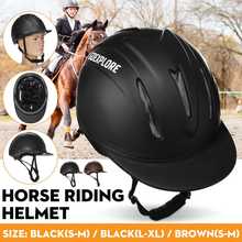 Шлем для верховой езды для детей и взрослых, шлем для верховой езды, защитный шлем для верховой езды, спортивные аксессуары для верховой езды 2024 - купить недорого