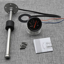 0-190 Ohm 240-33 Ohm Water Level Gauge 52MM For Marine Boat Yacht Water Fuel Tank Level Sensors 125MM 150MM 200MM 250MM 300MM 2024 - buy cheap