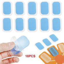 10PCs Replaceable Hydrogel Pad Gel Stickers for Abdominal Muscles Training EMS Abs Fat Burner Machine Belt Weight Loss Patch 2024 - buy cheap
