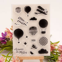hot air balloon Clear Stamp Or stamp for DIY Scrapbooking/Card Making/Kids Fun Decoration Supplies A2104 2024 - buy cheap
