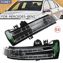 Sinal de volta espelho retrovisor indicador blinker luz led marcador para mercedes benz a b c e s cla gls w176 w246 w204 w212 x156 2024 - compre barato