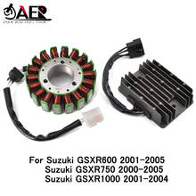 Stator Coil and Regulator Rectifier for Suzuki GSXR 600 750 1000 GSXR600 2001-2005 GSXR750 2000-2005 GSXR1000 2001-2004 2024 - buy cheap