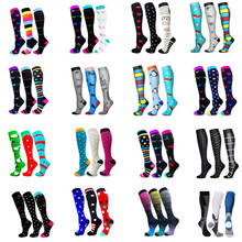 6 Pairs/Lot Men Women Compression Stockings Varicose Veins Socks Outdoor Sports Socks For Anti Fatigue Pain Relief Knee Stocking 2024 - buy cheap