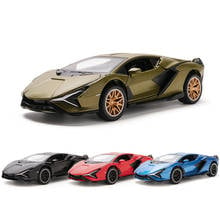 Coche deportivo de aleación SIAN 1/32, edición limitada, coche de Metal, juguete para niños, regalo para niños, Envío Gratis 2024 - compra barato