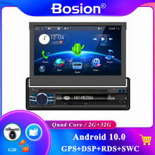 Bosion-sistema de navegação para autos, 1din, android 10.0, com áudio, dvd, gps e wi-fi 2024 - compre barato