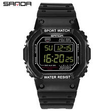 SANDA Fashion Sports Watch Men Women Boy Girl Waterproof Military Watches G style S Shock Men's Retro Analog Digital Watches 2024 - buy cheap