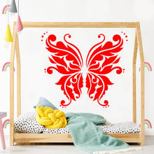 Decalque de parede de pvc de borboleta, decoração fofa para quartos de crianças, decoração de parede, fundo, decalque de arte 2024 - compre barato