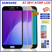 5.7" Lcd Display For Samsung Galaxy A7 2017 A720 Lcd Display Touch Screen Panel Digitizer Replacement For Samsung A720 A720F Lcd 2024 - buy cheap