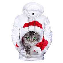 Cute   Christmas  Fashion Comfortable 3D Hoodies  Harajuku Autumn  Men Women  Hooded Top Sweatshirt 2024 - buy cheap
