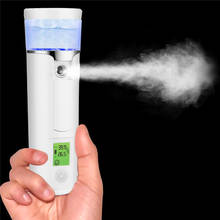 Portable Facial Steamer Mini Nano Mister Nebulizer Face Spray Spa Skin Moisturizing Handy Humidifier Skin Tester Mist Sprayer 2024 - buy cheap