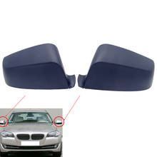 1 par retrovisor porta lateral espelho capa espelhos escudo substituição espelho retrovisor capa para bmw série 5 e60 f10 2008-2013 2024 - compre barato