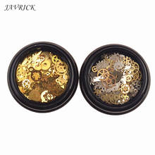 2 Box Mini Mixed Steampunk Cogs Gear Clock Charm UV Frame Resin Jewelry Fillings 2024 - buy cheap