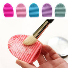 1PCS Silicone Makeup Brushes Cleaner Pad Mat Cosmetics Makeup Brush Scrubber Board Cleaning Washing Tools Make Up Brush Cleaner 2024 - buy cheap