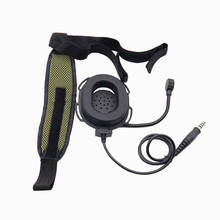 Z Heavy Miltary Heavy Duty Bowman Elite II Hd03 Headset With Waterproof Ptt Right/Left Ear For Kenwood Baofeng UV-5R GT-3 UV82 W 2024 - buy cheap