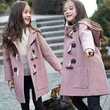 Children Winter Jackets For Kids Girl Casual Hooded Coat 4 5 6 7 8 9 10 11 13 14 Yrs Girls Clothing Outerwear kids Thick Outwear 2024 - buy cheap