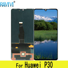 6.1 "p30 lcd para huawei p30 display lcd tela de toque testado digitador assembléia substituição para huaweip30 2024 - compre barato